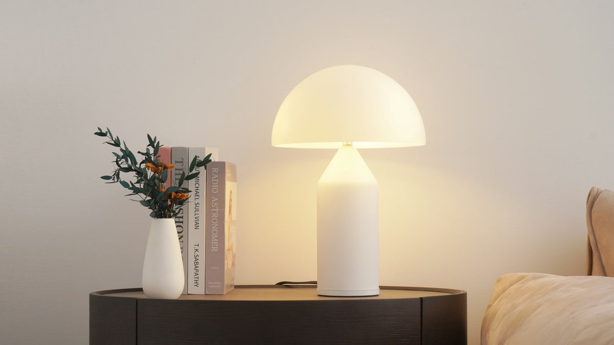 A glowing table lamp, a thoughtful housewarming gift