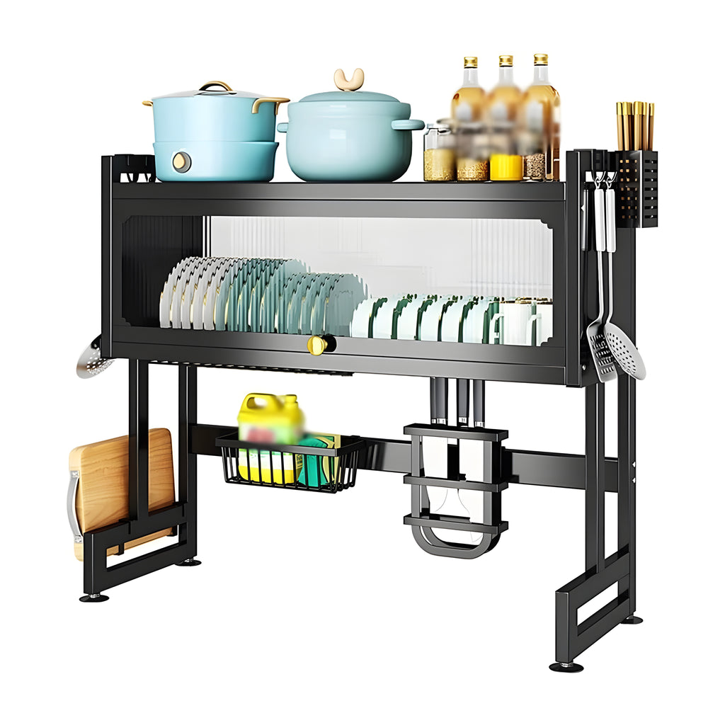 Kitchen Sink Shelf With Cabinet Door
